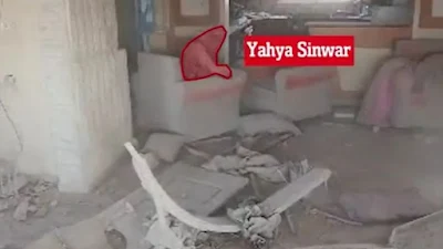 Beredar Video Momen Terakhir Yahya Sinwar Tunjukkan Pemimpin Hamas Itu