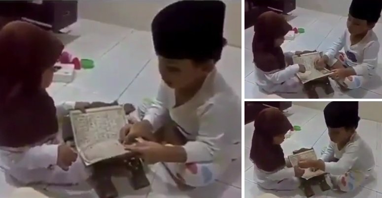 Bocah Ini Ajari Adiknya Mengaji, Netizen: Ya Allah Karuniai Kami Anak ...